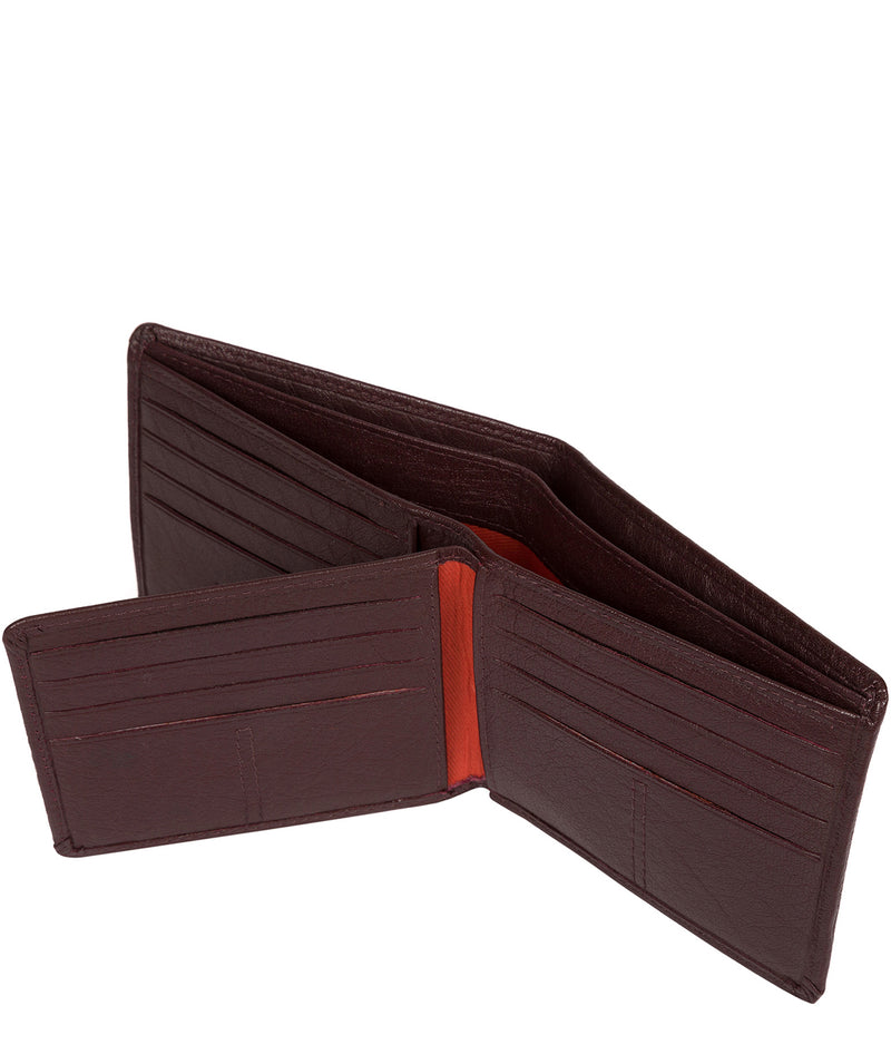 'Conan' Oxblood Bi-Fold Leather Wallet image 4