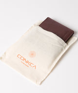 'Conan' Oxblood Bi-Fold Leather Wallet image 5