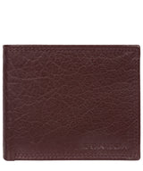 'Ike' Oxblood Bi-Fold Leather Wallet image 1