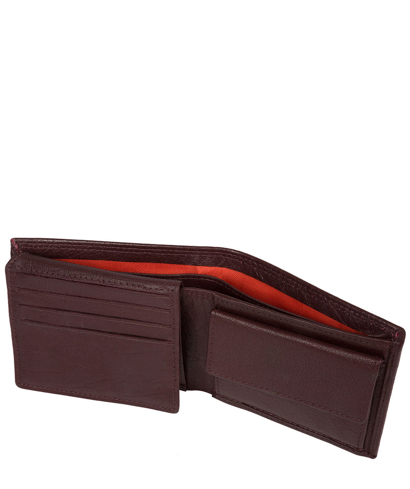 'Ike' Oxblood Bi-Fold Leather Wallet image 4